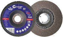 Круг лепестковый торцевой CUTOP P80 150х22,2 мм 70-409