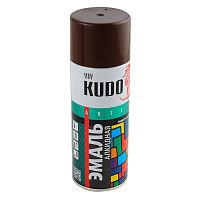 Эмаль универсальная алкидная какао 520мл. KUDO