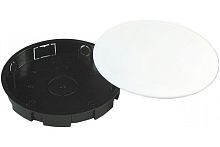  У194 Коробка с/у круг IP20 70х14(68х13) черн/бел 100/1