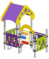 Игровой комплекс 55.00, Зелёный, фиолетовый, коричневый