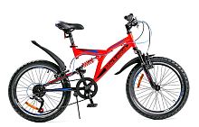Велосипед BLACK AQUA Mount 1201 V 20" 2018 оранж.-хаки