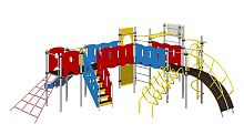 Игровой комплекс 94.00, Синий, жёлтый, красный