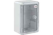 Щит распределительный ЩМП-П ЭРА box302013_t 300х200х130мм прозрачная дверь УХЛ1 IP65 IK10 (10317120/