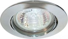 Светильник ИВО, Feron, DL308 СН/СН, LED-10w GU5.3 MR-16, металл, поворотный, хром/хром