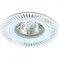 Светильник ИВО, Feron, GS-М369 WH/WH, LED-10w GU5.3 MR-16, металл, белый/белый