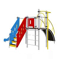 Игровой комплекс 85.00-02, Синий, жёлтый, красный