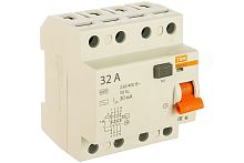 TDM 4л 32А (УЗО) 30mA ВД1-63