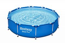 Бассейн каркасный Bestway, 305х76 см, 56677, 4678 л+подарок