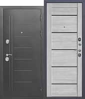 Дверь мет. Троя 10см Серебро Дымчатый Дуб (860L)
