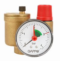 С Группа безопасности котла 3,0Бар 1" компакт. GAPPO G1453