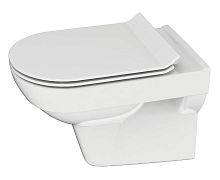 Унитаз подвесной: CARINA NEW CLEAN ON с кр.дюр. slim, lift., e-off, белый, сорт 1(ТОНКОЕ СИДЕНЬЕ)