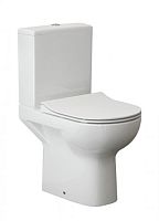 Унитаз компакт CERSANIT STREET FUSION CLEAN ON сиденье дюропласт slim lift, easy-off, смыв 3/5 л.