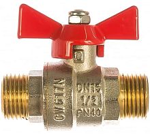 Кран д/в 1/2' MM п/пр  VALTEC 219 баб.  (12,192);;