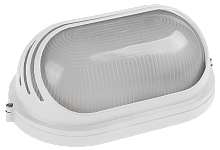 Светильник НПП, IEK, SBL-R WH/WH, ЛН-100w Е27 IP54, металл/стекло, белый
