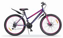Велосипед BLACK AQUA Lady 1451 D matt 24" 2018 бирюзовый