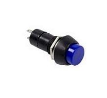 REXANT выкл-кнопка 250V 1А (2с) ON-OFF б/фикс синяя (PBS-11В)(10!) 36-3041
