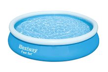 57274 BW, Bestway, Бассейн Fast Set 366х76см, 5377л, фил.-насос 1249л/ч, уп.1