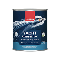 Лак Neomid Яхтный алкидно-уретановый глянцевый. 0.75 л
