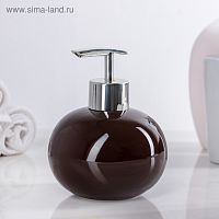 Дозатор для жидкого мыла "Карамель", цвет коричневый   4004510