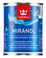 Эмаль алкидная тиксотропная MIRANOL (Миранол) TIKKURILA (0,9л) Бесцветная (база С)
