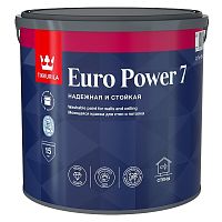 Краска Моющаяся Tikkurila Euro Power 7 (база А). 2,7л