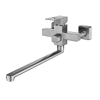 T40223 OUTE Смеситель для ванны одноручковый c L-изливом, Ø35, (SUS304)
