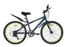 Велосипед BLACK AQUA CITY 1401 V matt 24" (темно-синий)