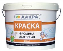 Краска Фасадная Лакра. 3кг 