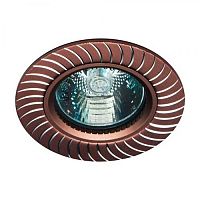 Светильник ИВО, Feron, GS-M392 BR/SL, LED-10w GU5.3 MR-16, металл, серебро/серебро