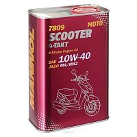 Mannol 4-Takt Мото 10w40 Scooter   1л. для скутеров синт. масло  металл  7809