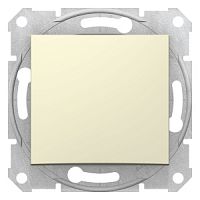 Выключатель Sedna 1кл в рамку бежевый  к SDN0100147