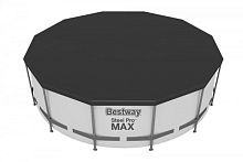 58037 BW, BestWay, Тент для каркасного бассейна 366см (d 366см), уп.6
