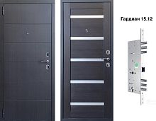 Дверь мет. VD-07 МДФ/МДФ  (Арабика/Венге) 860R