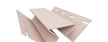 Holzplast (орех) Угол внутренний (3м) (розовый)
