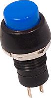 Выключатель-кнопка 250V 1A ON-OFF синяя Micro (PBS-20A) 36-3071