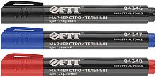 Маркер строительный FIT Красный 04348