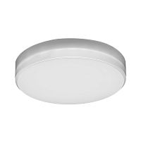 Светильник ИПО, Estares, SBL-R WH, LED-16w/4400K/IP44 1360Lm, пластик, белый