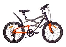 Велосипед BLACK AQUA Mount 1222 V 20" зеленый-черный