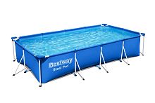 56424 BW, Bestway, Каркасный бассейн Steel Pro 400х211х81см, 5700л, фил.-насос 1249л/ч, уп.1