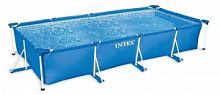 28273, Intex, Каркасный бассейн Rectangular Frame 450х220х84см, 7127л, уп.1