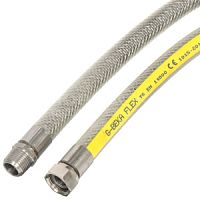 Подводка д/газа 1/2" 0,5м г/ш ПВХ сильфон G-Beka