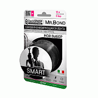 Лента силиконовая самосклеивающаяся 50мм*3м*0,5мм QuickSPACER Mr.Bond SMART XL черная