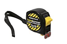 Рулетка HANSKONNER 5 м x 19 мм Мини корпус, Магнит HK2010-04-5-19 