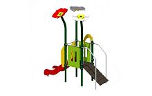 Игровой комплекс 13.01, Зелёный, красный, оранжевый