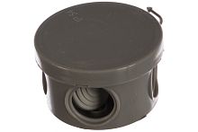 uplast коробка распред.  65x40мм ОУ 4 гермоввода с крышкой IP54 040-038
