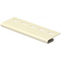 Holzplast (жемчужина) Завершающая планка (3,66м) (ванильный)