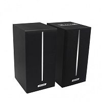 Акустическая система Bluetooth SmartBuy GATE, 20W, MDF, MP3, FM, 220В, черн/св.корич. SBA-4110