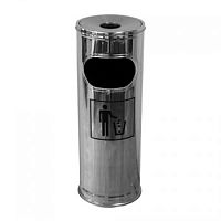 Урна-пепельница h600хb240мм, нержавейка, арт. RGS-2075D