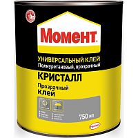 Клей Момент Кристалл. 750мл