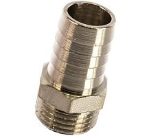 Штуцер латунный наружний 1/2"М (15Н) х 18 мм